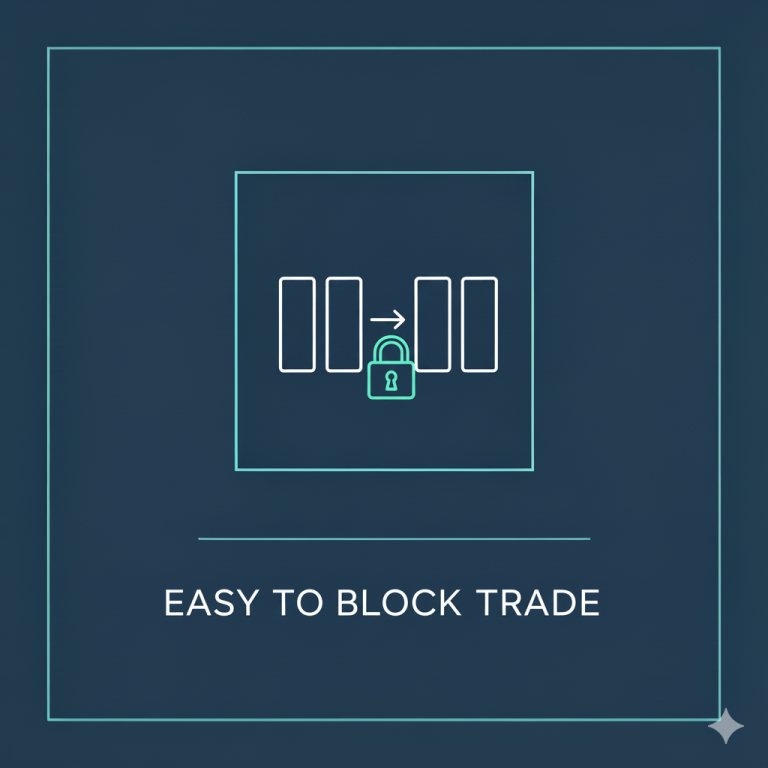 Easy to Block Trade